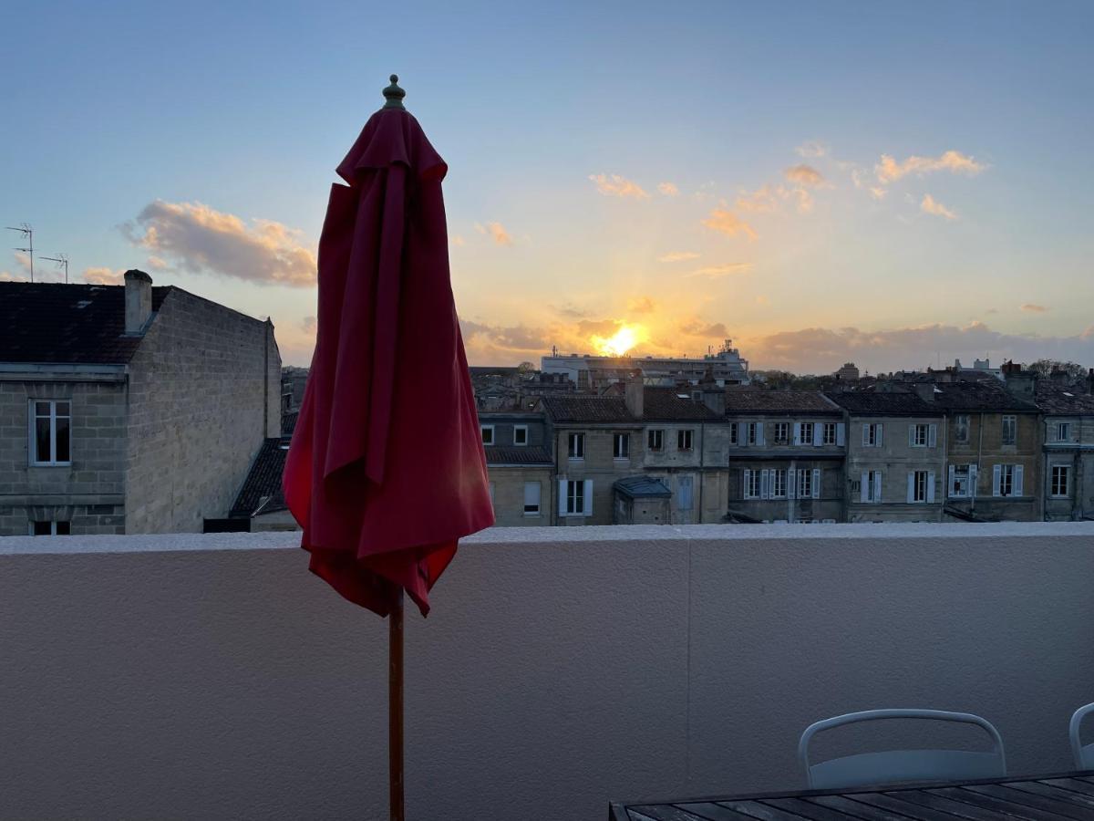 Ferienwohnung Hyper Centre Avec Terrasse A Tourny Bordeaux Exterior foto
