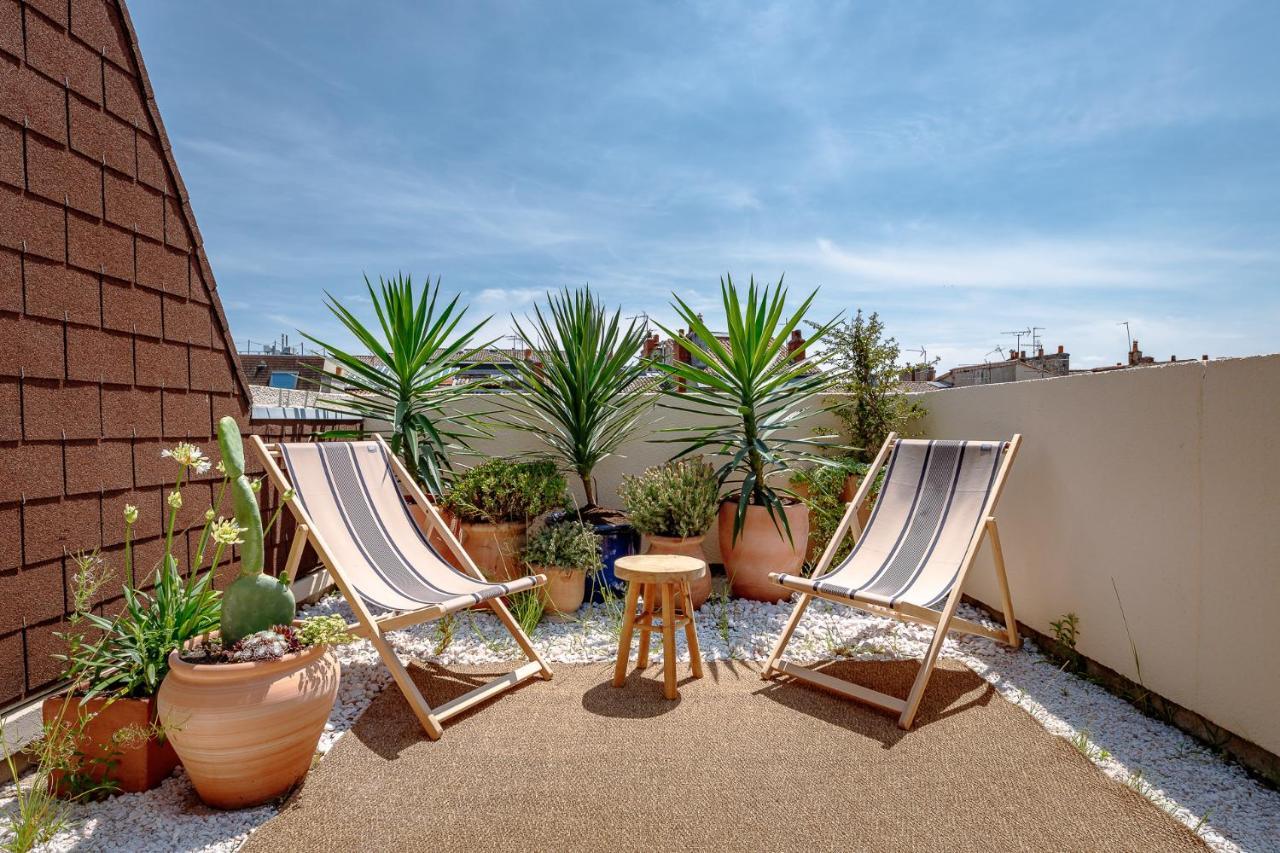 Ferienwohnung Hyper Centre Avec Terrasse A Tourny Bordeaux Exterior foto